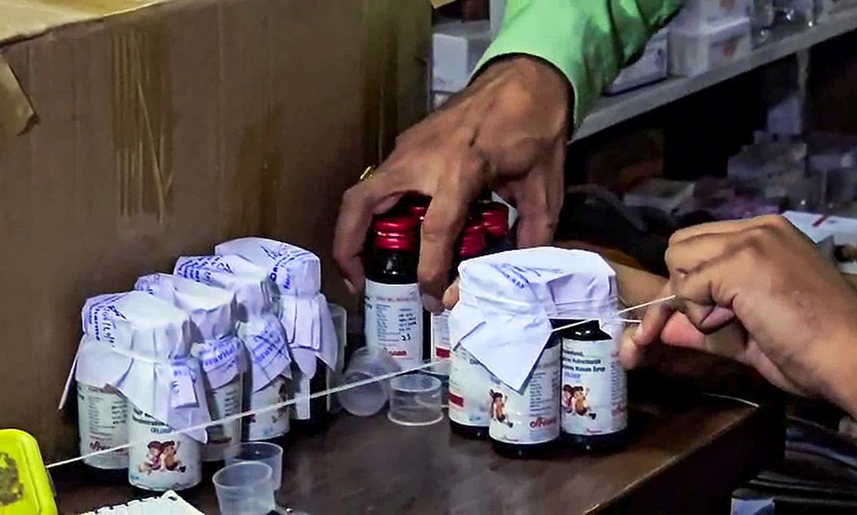 Uttar Pradesh bans Coldrif cough syrup after 14 deaths in Madhya Pradesh -  The Hindu