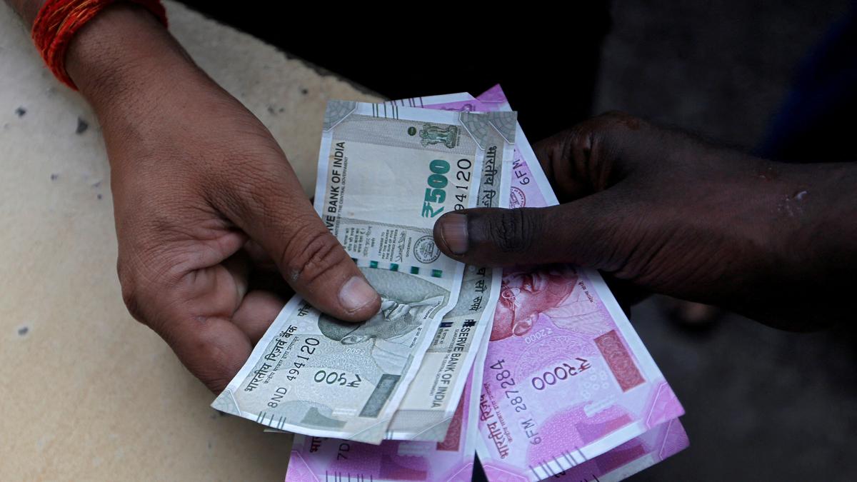 Rupee falls 2 paise to close at 81.90 against U.S. dollar on Budget day
