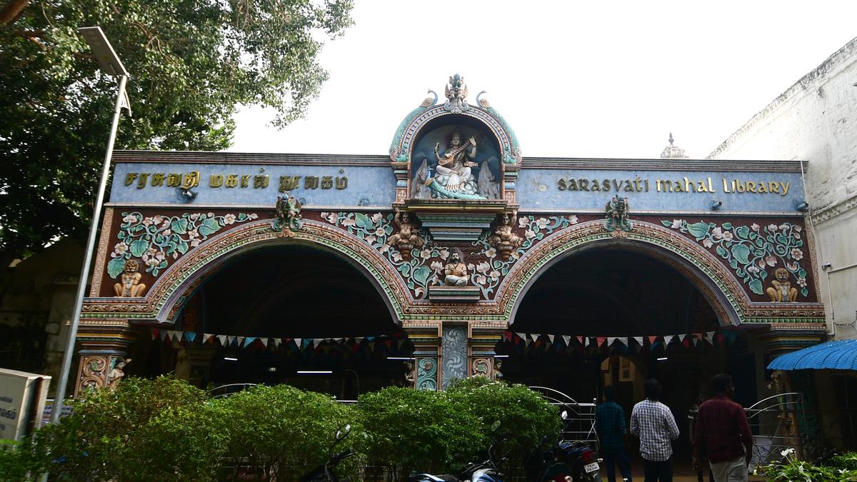 Sarasvati Mahal Library in Thanjavur to undergo major restoration