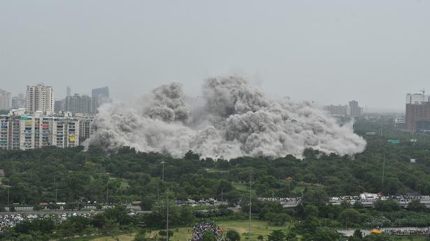 Conservationists fear birds killed in Noida towers’ demolition