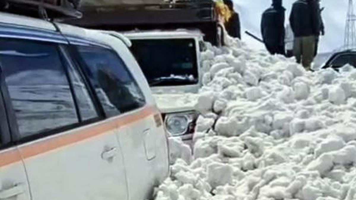 7 killed as avalanche hits Srinagar-Leh National Highway 7 killed as avalanche hits Srinagar-Leh National Highway