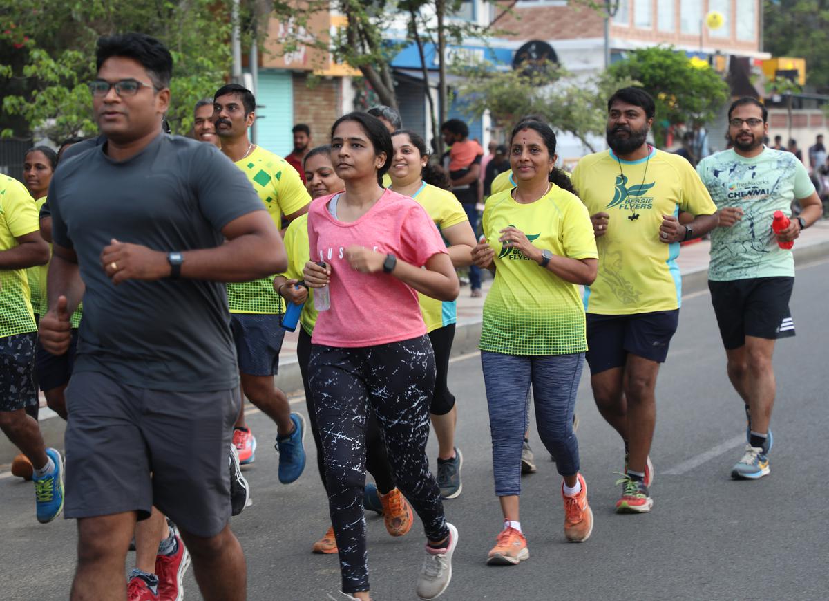 As part of the Chennai Runners Couch to 5K programme, aspiring runners are mentored by seniors.