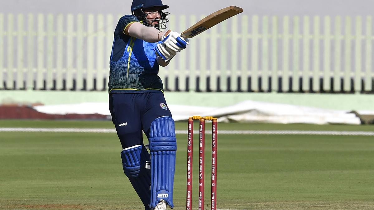 Tomar stars with a century as Rajasthan sends TN packing