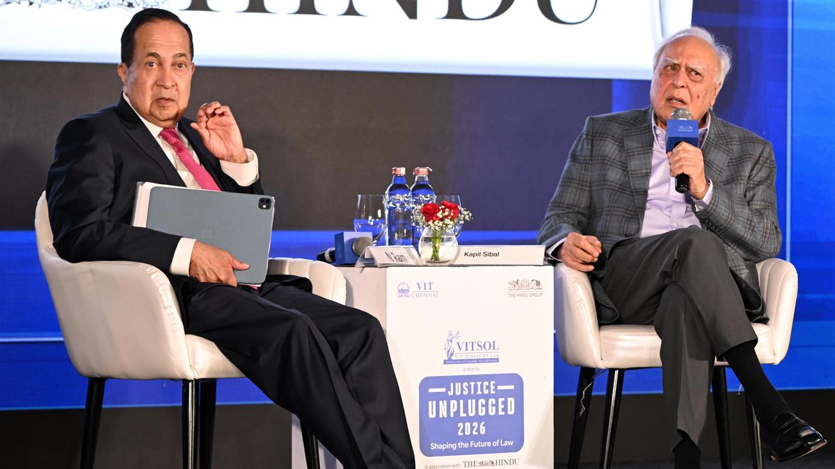 Kapil Sibal calls for purposive interpretation of Constitution at law conclave