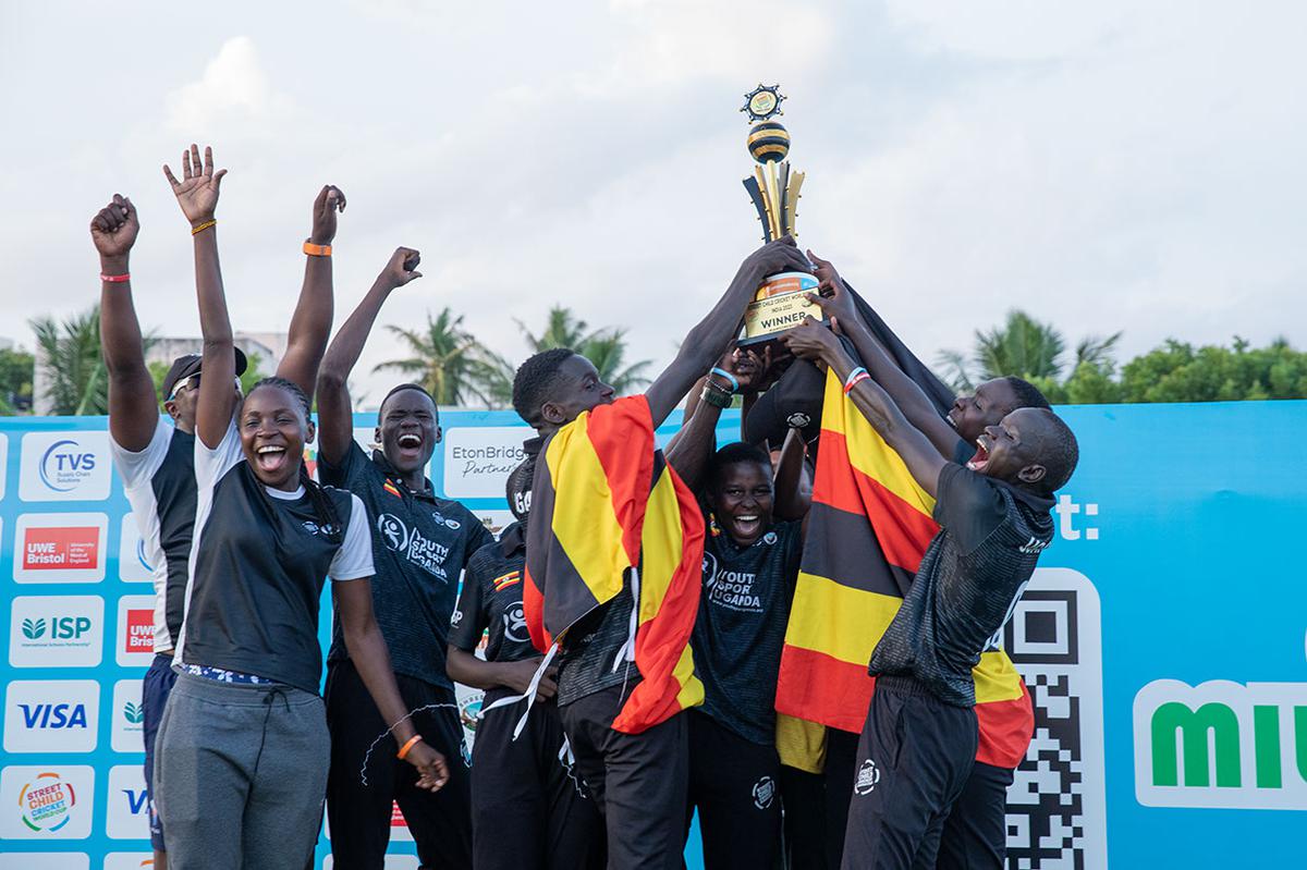 The reigning champions of 2023, a team from Uganda