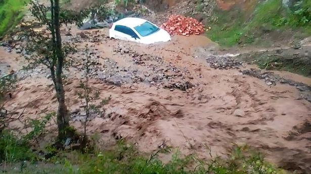 Three killed in house collapse following landslide in H.P.’s Chamba