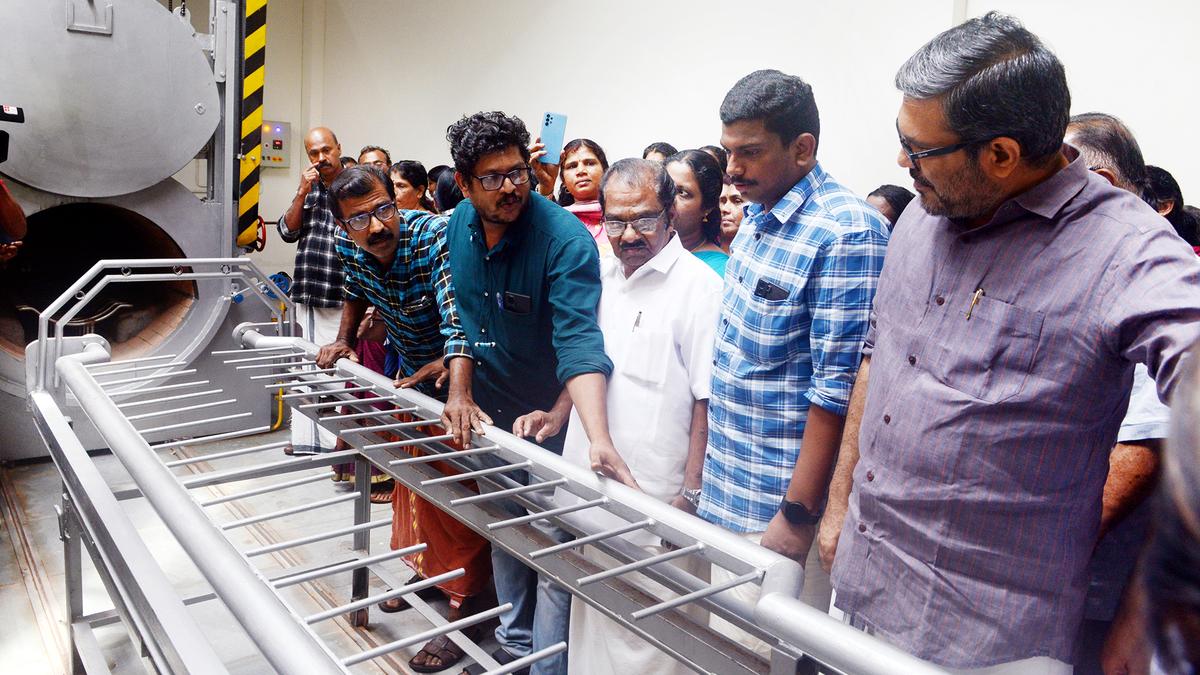 Prashanthi Garden, the first underground crematorium in south India, opened