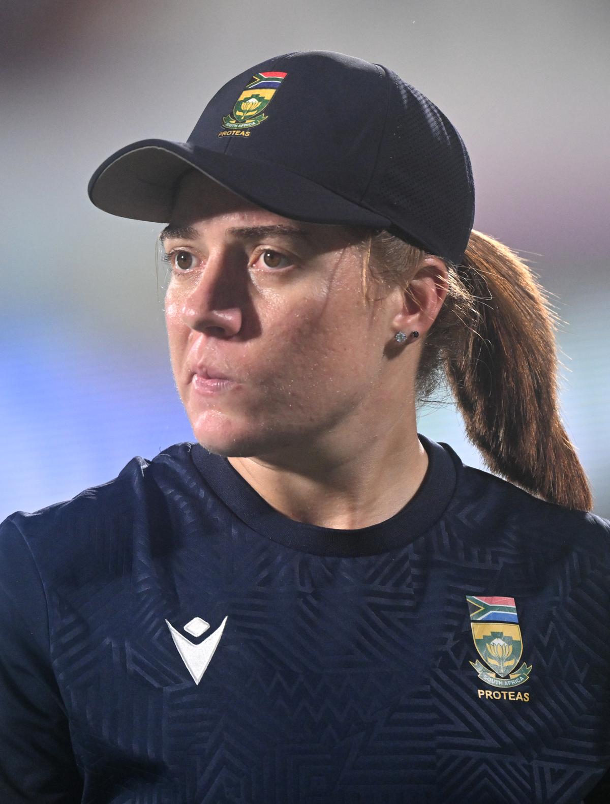 Nadine de Klerk during a practice session. Nadine de Klerk during a practice session.