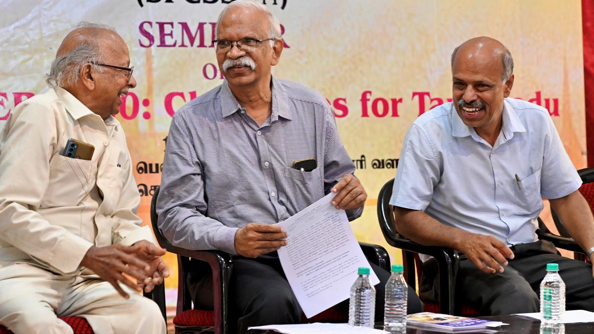 Entrance exams serve only individuals, not society, says T.N. planning commission member