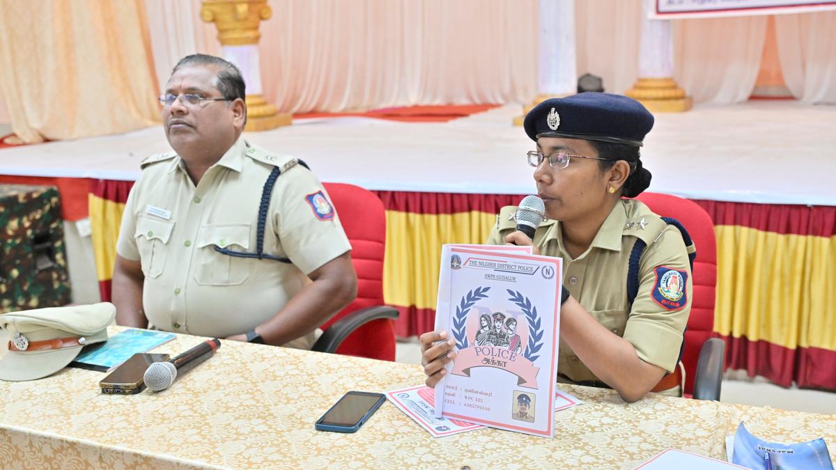 ‘Police Akka’ project for college students launched in the Nilgiris