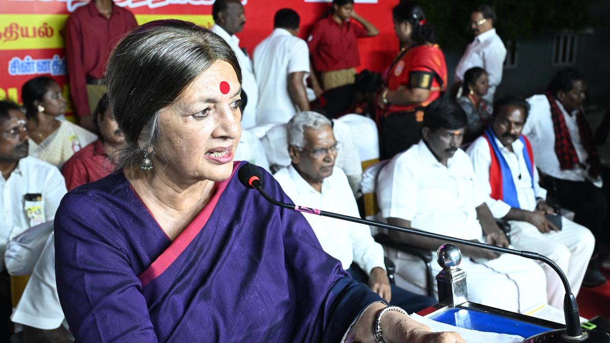 Edappadi Palaniswami paving the way for BJP and RSS to enter Tamil Nadu, says Brinda Karat