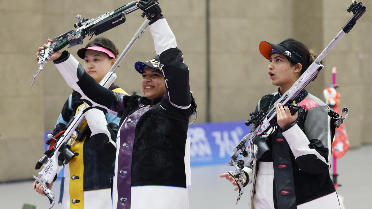 Asienspiele 2022 |  Indische Frauen erringen 4 Medaillen, darunter 2 Goldmedaillen, bei Pistolen- und Gewehrwettbewerben