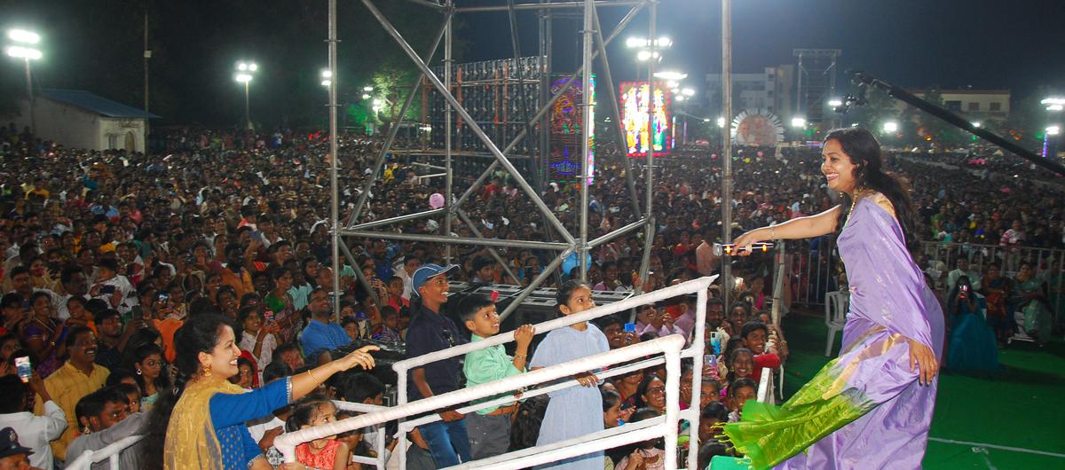 (file photo) At a concert in Ambedkar Stadium in Sangareddy 