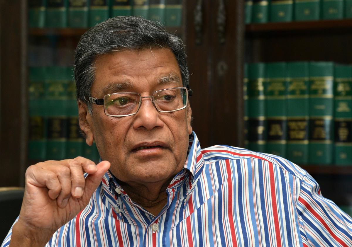 Former Attorney General K.K. Venugopal. 