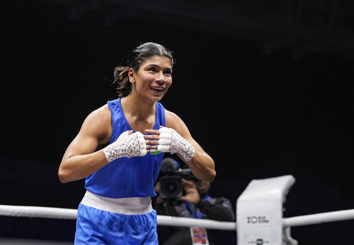 दबाव में फंसा: निकहत कहती हैं, दो बार का विश्व चैंपियन बनना आसान नहीं है। 'जब मैं दो बार का विश्व चैंपियन नहीं था, तो लोगों को इतनी उम्मीदें नहीं थीं।'