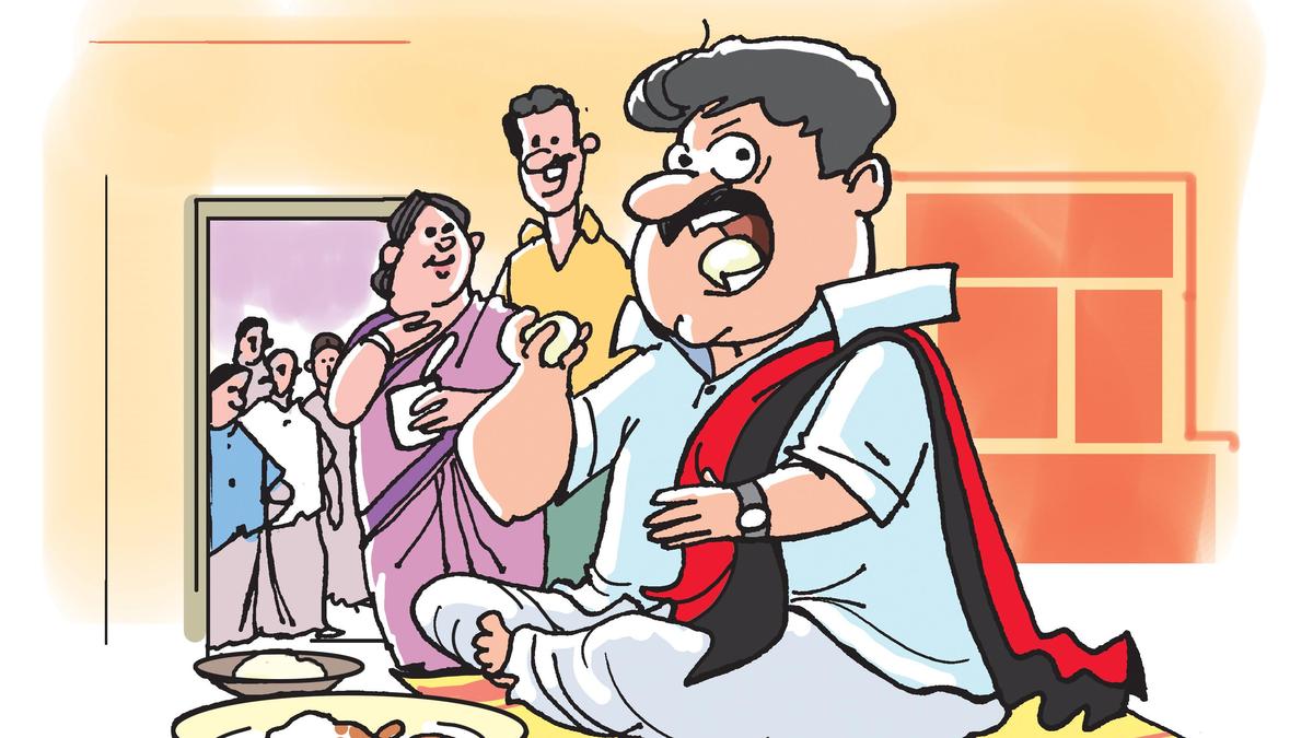 Capturing the political acumen of DMK men in a short story