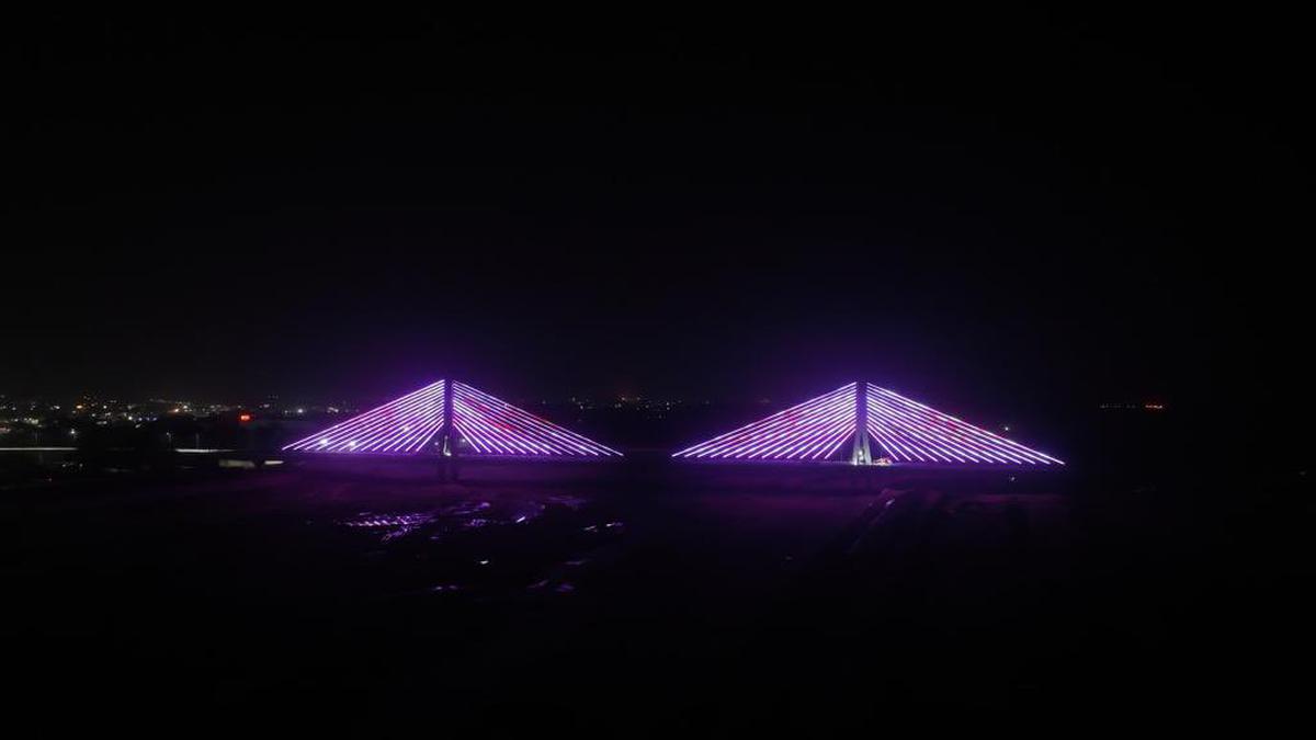 New iconic landmark added to Karimnagar, cable-stayed bridge inaugurated