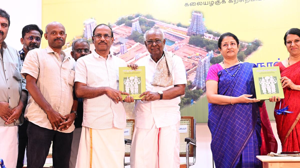 Vector art book on Meenakshi Sundareswarar Temple sculptures released
