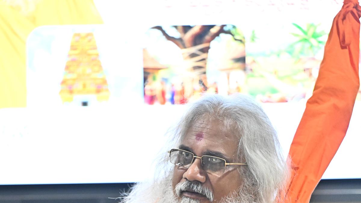 Seer to launch padayatra on July 12 to restore the dignity and sanctity of Hindu temples