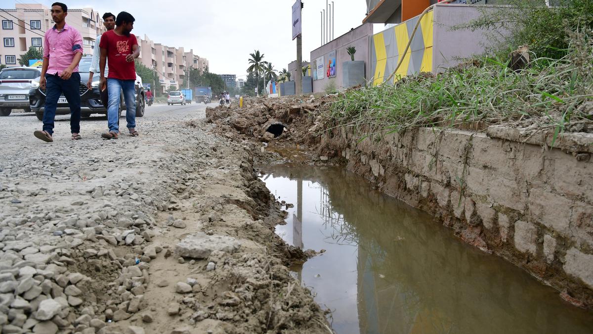 Residents of Bengaluru’s Balagere protest over lack of basic civic infrastructure