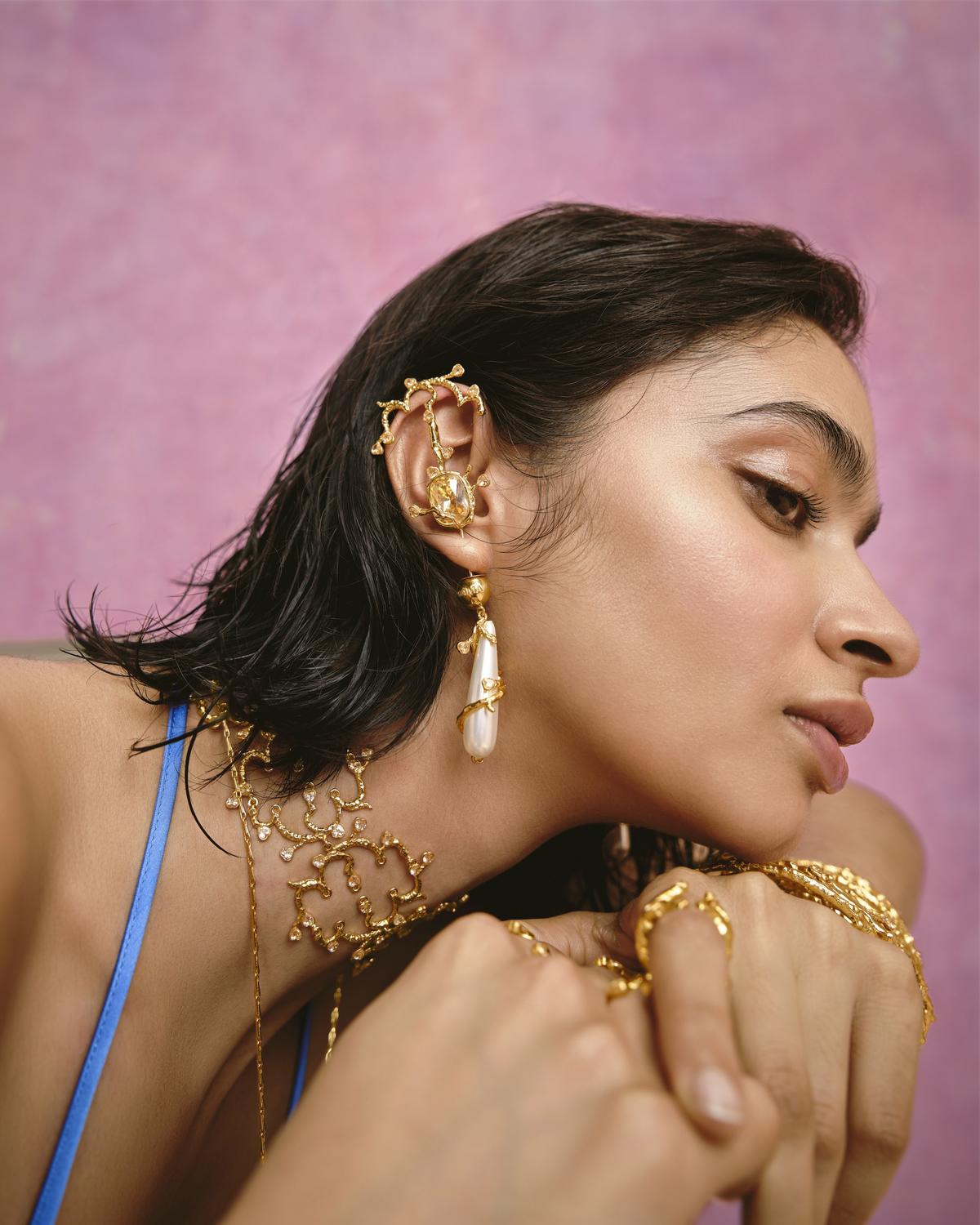 Amama is know for its big statement jewellery