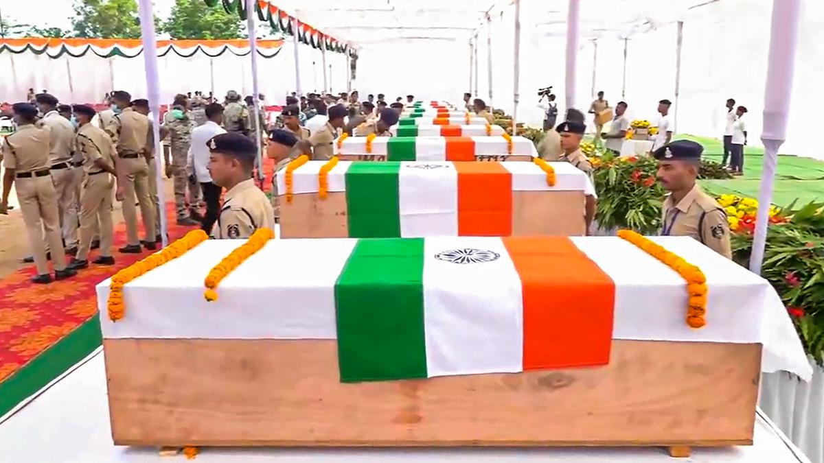 Regrets, fears and gloom shroud Dantewada as jawans laid to rest