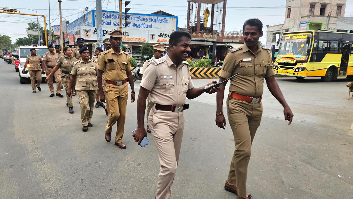 Thoothukudi police launch foot patrol to curb crimes