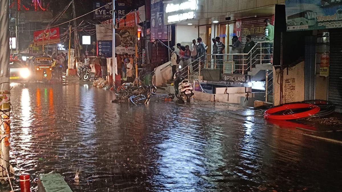 Faulty underground powerline on waterlogged road in Coimbatore claims District Supply Office employee’s life  