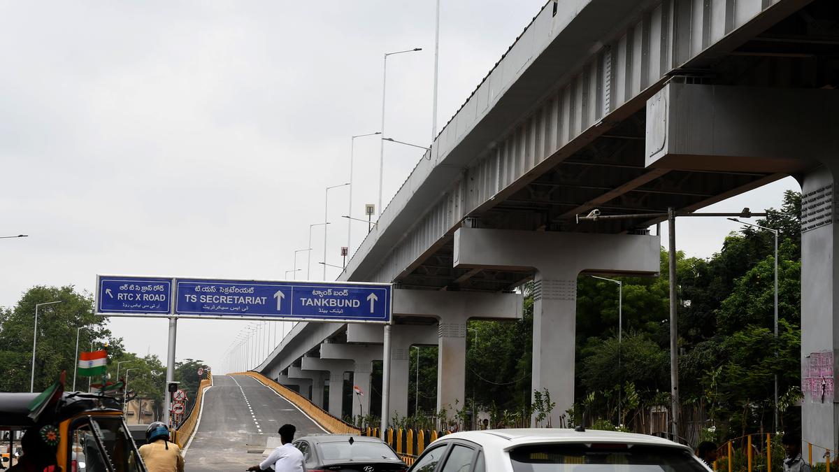 Pace of development in Hyderabad is a trailer, says KTR while inaugurating new flyover