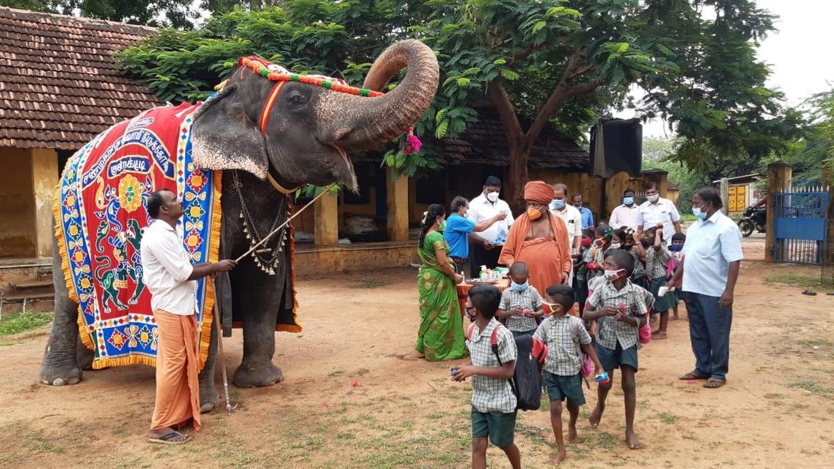 Elephant donations to temples are Minister The Hindu