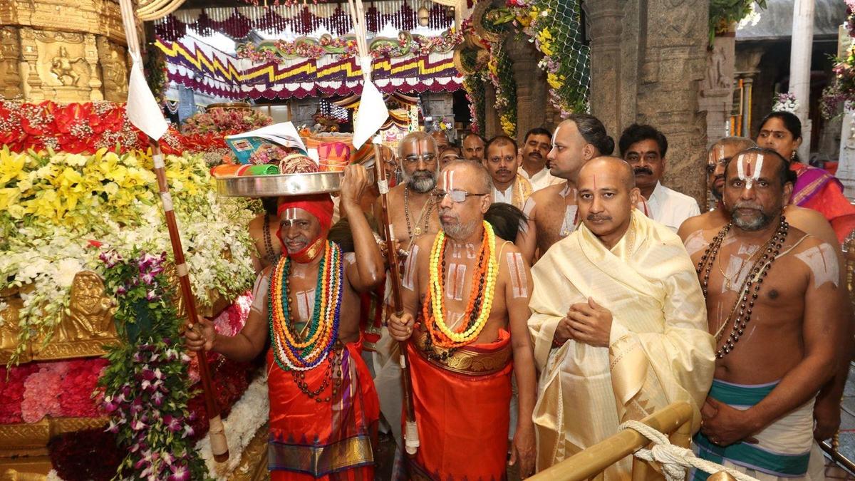 Fervour marks &lsquo;Ugadi Asthanam&rsquo; at Tirumala temple
