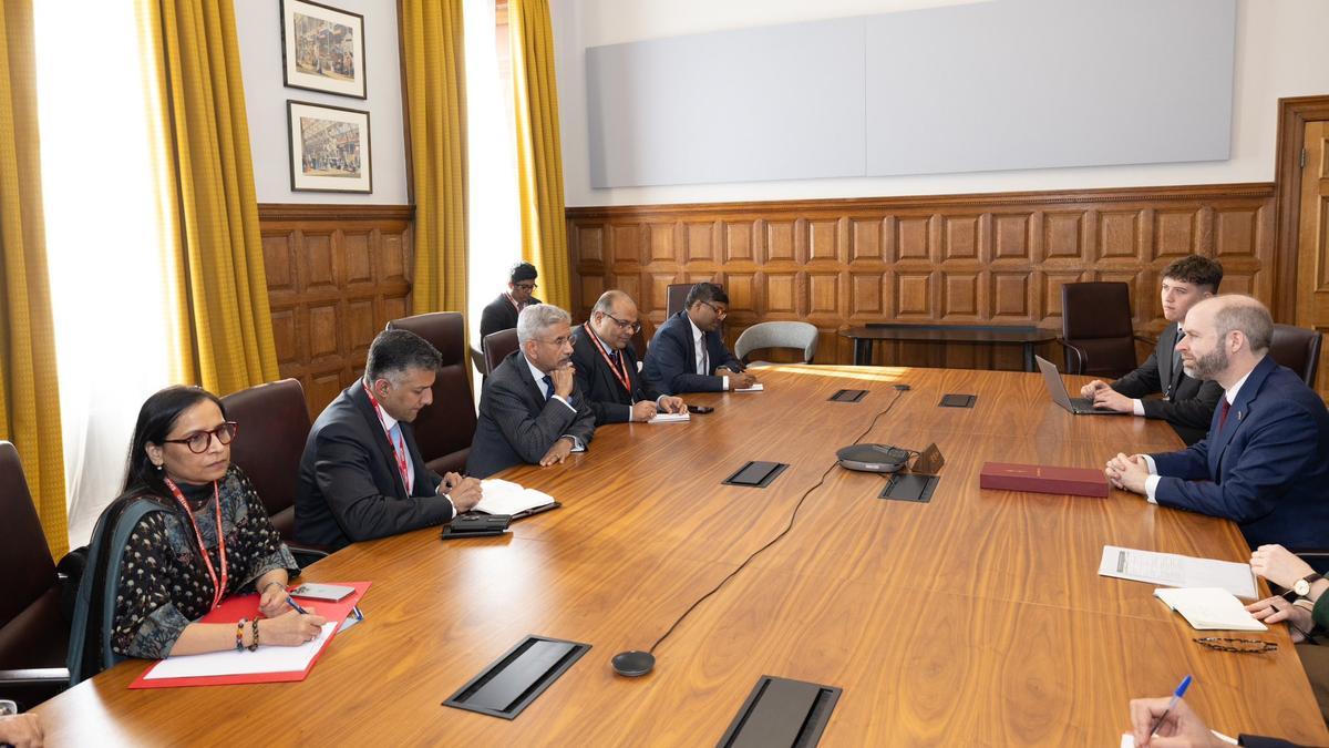 Jaishankar meets U.K. PM Keir Starmer and Cabinet officials