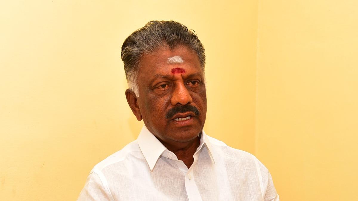 Panneerselvam’s call to DMK govt. on proposed Hosur airport project