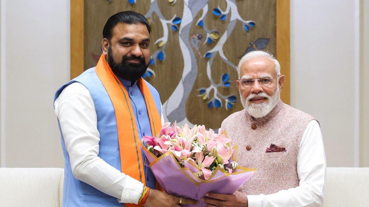 Bihar CM Samrat Choudhary meets PM Modi