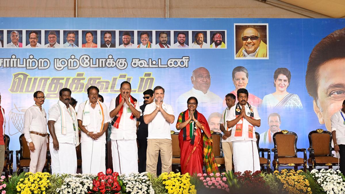 Congress has always partnered with ‘brother’ Stalin in Tamil Nadu: Rahul