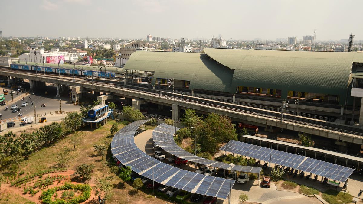 Chennai Metro Rail to install more solar power plants in rooftop and parking spaces