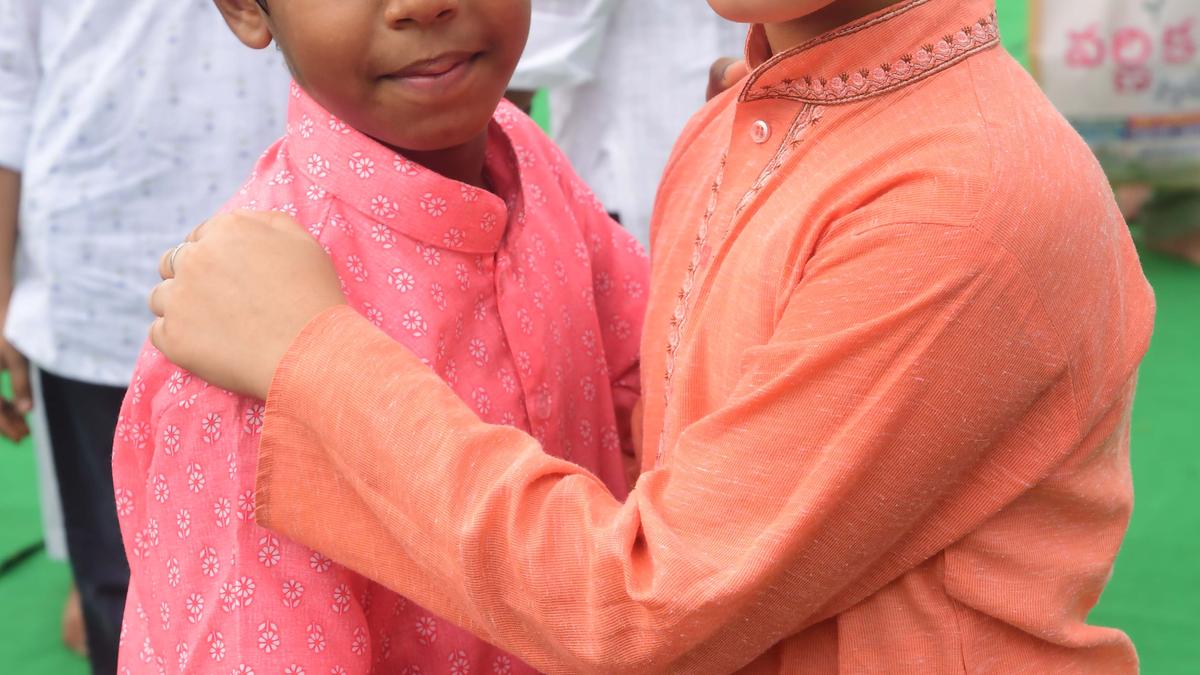 Muslims celebrate Id by offering prayers, donations in A.P.