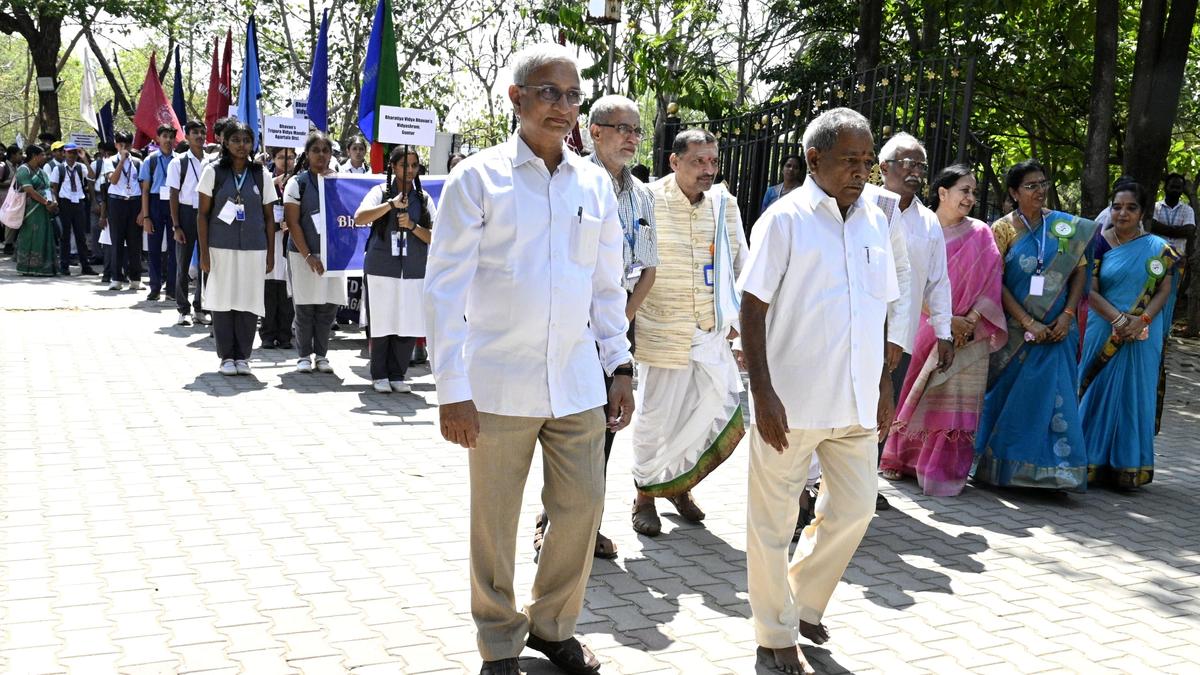 Bhavan’s national integration camp begins in Tirupati