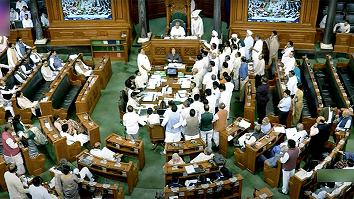 Ruckus in Parliament over Adani issue, Rahul’s speech