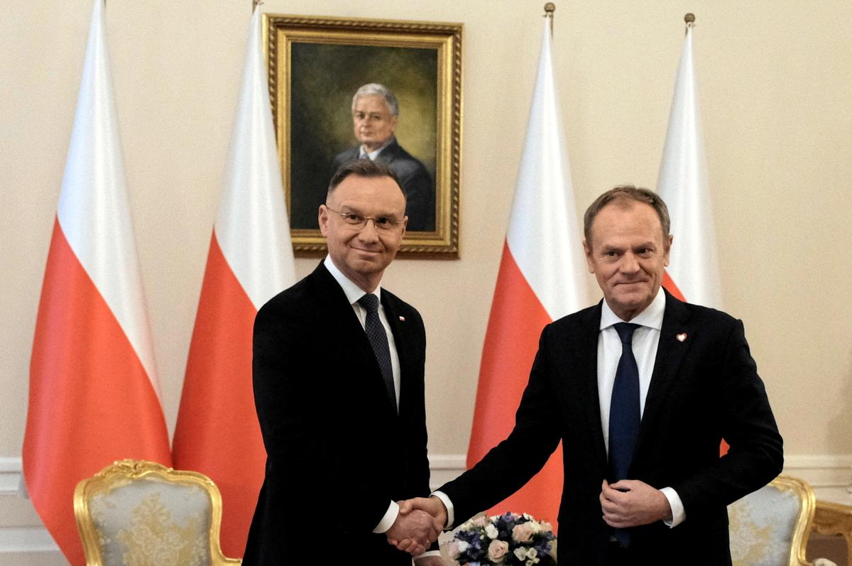 Pomimo rozmów polski prezydent i nowy premier rozłamali się w sprawie praworządności