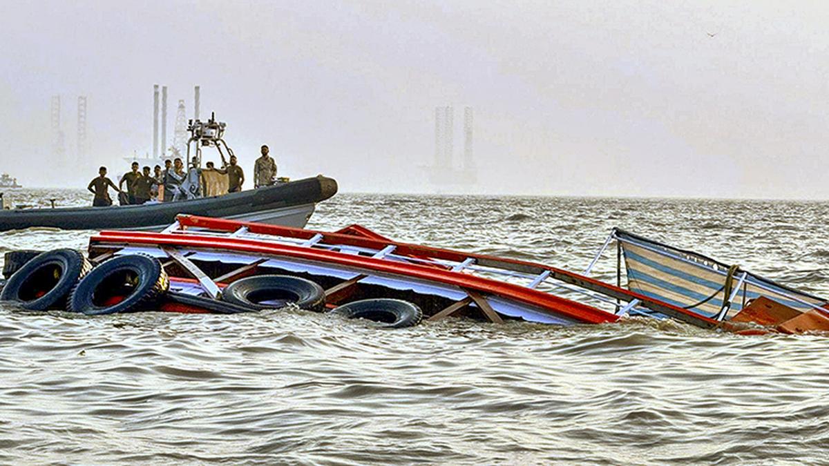 Mumbai boat accident: Man and child still missing after ferry-Navy craft collision