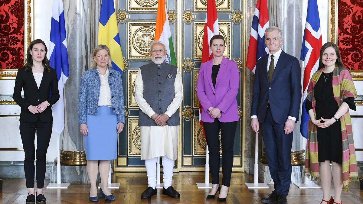 PM Modi holds bilateral meetings with Nordic leaders