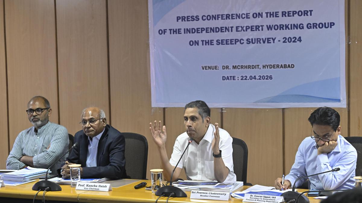 SEEEPC survey used robust methodology to determine backwardness in Telangana: IEWG