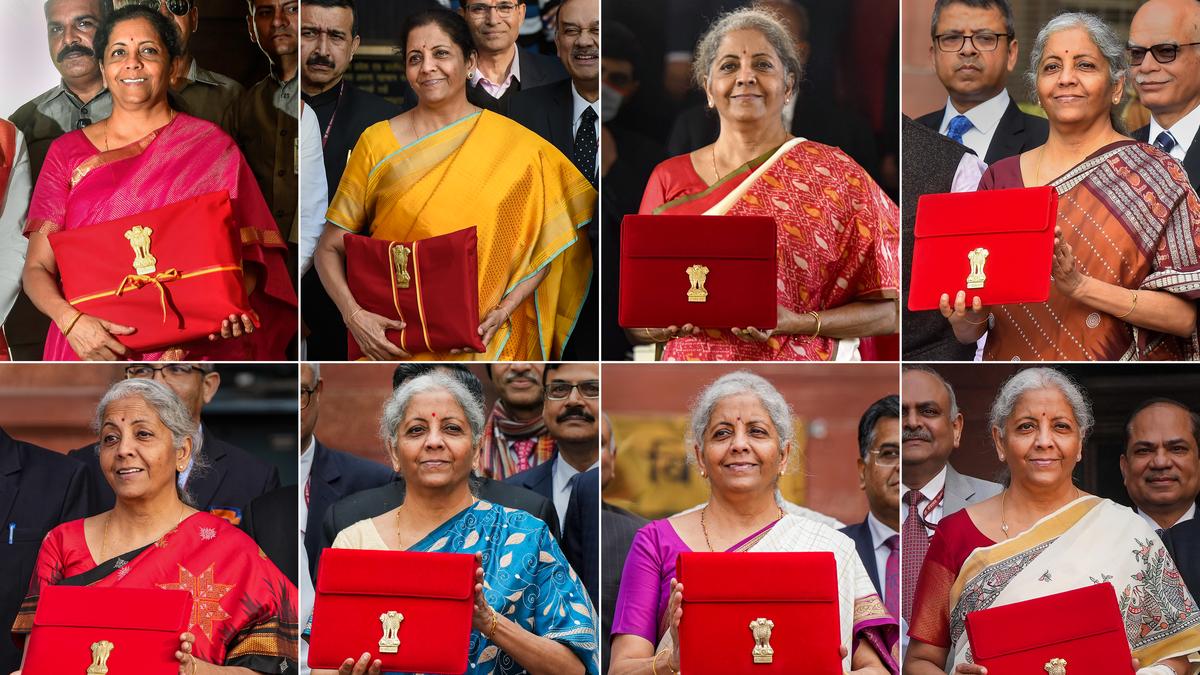 Nirmala Sitharaman’s Budget day sarees evoke interest