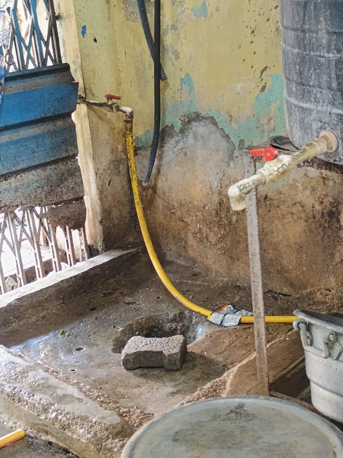 The Telangana Food Safety Task Force carried out inspections at the kitchens of Government Maternity Hospital, Sultan Bazar, Government ENT Hospital, Koti, and Area Hospital, Nampally