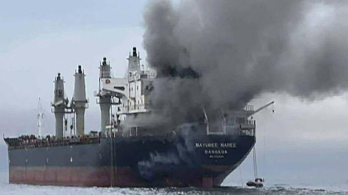 India-bound Thai-flagged cargo ship attacked in Strait of Hormuz