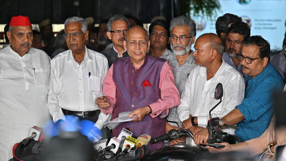 INDIA bloc to explore legal options to challenge special revision of electoral rolls in Bihar 