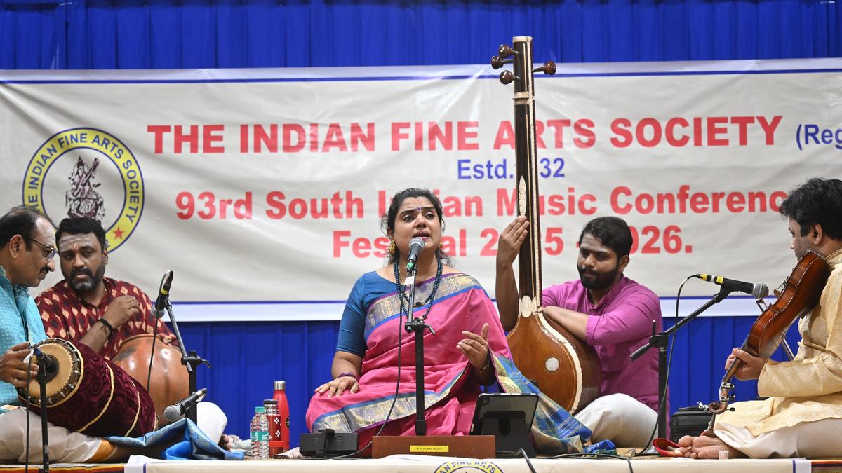 Vidya Kalyanaraman’s concert showcased that youthful enthusiasm can co-exist with time-tested values