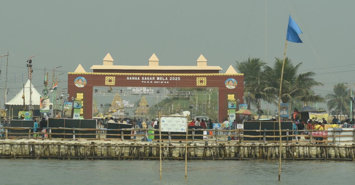  The Kapil Muni temple is just 470 metres from the sea.