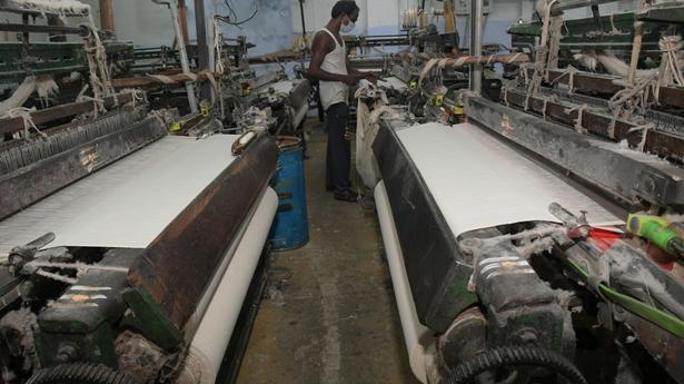 T.N. power loom federation want orders released for manufacturing free dhotis, saris